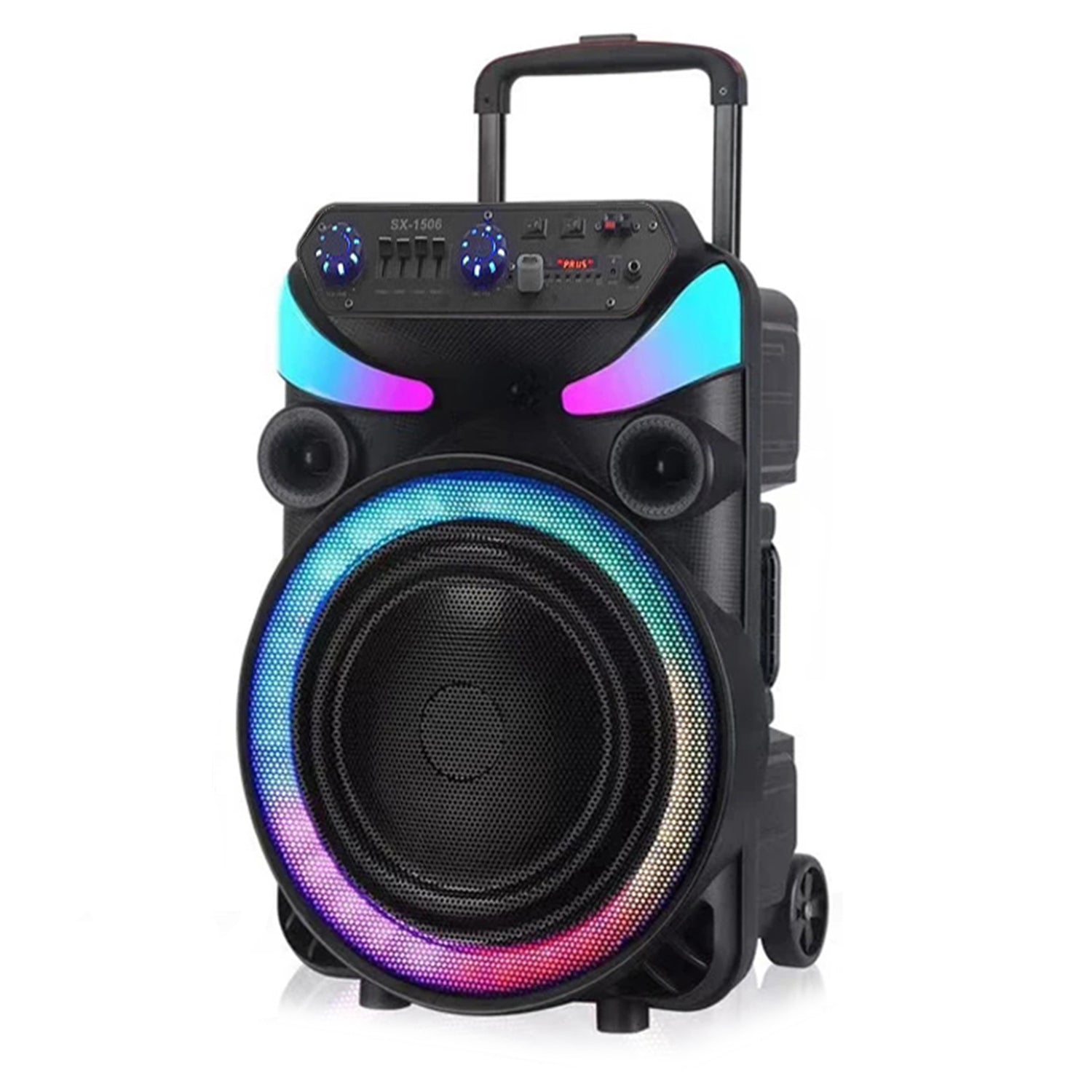 Part INC 15 Speaker Inch Outdoor ESHOPIMO Karaoke Bluetooth – Portable High-power 40W