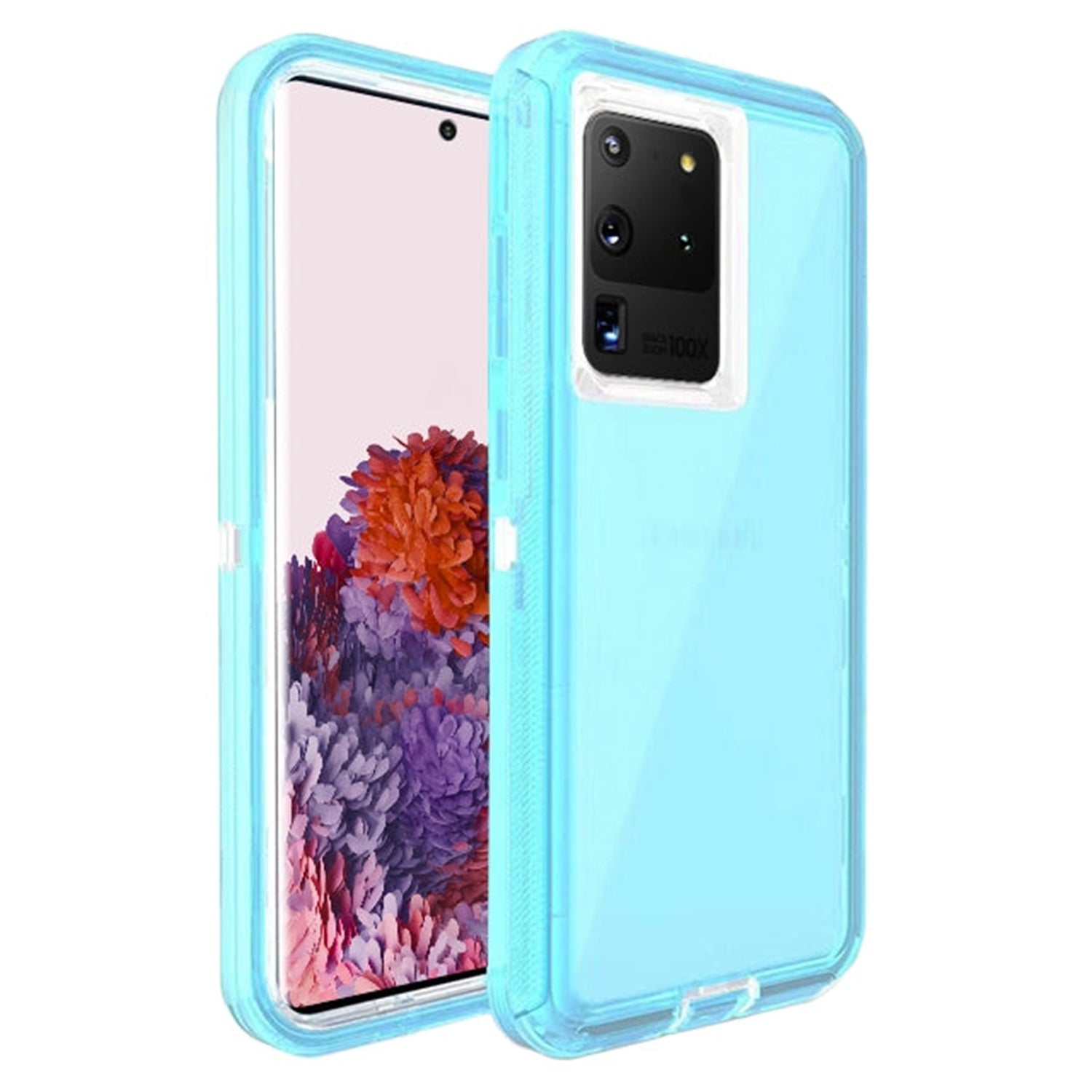 S20 Ultra Transparent Full Protection Heavy Duty Case
