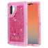Transparent Floating Glitter Heavy Duty Case Compatible with Samsung Galaxy Note 10