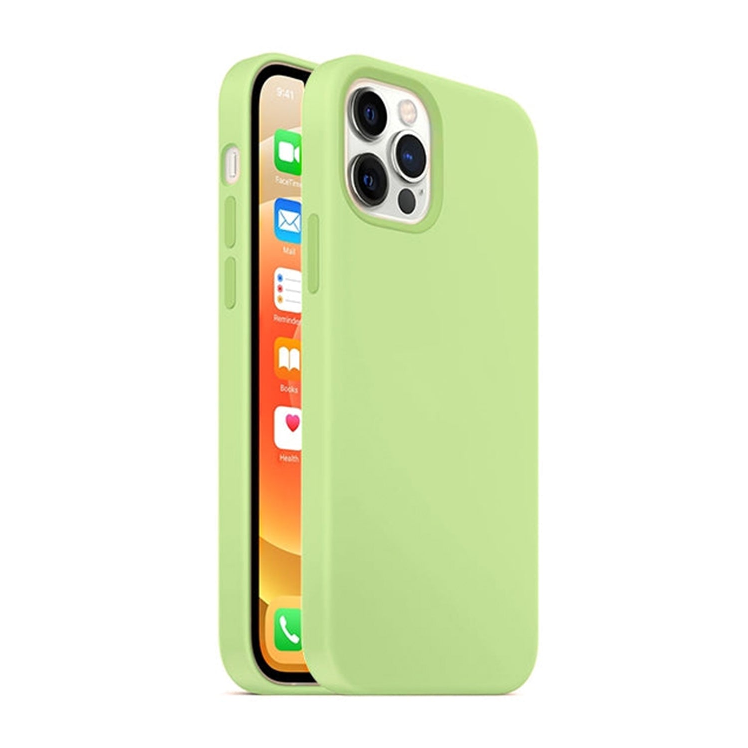 iPhone 14 Pro (6.1'') Colorful Liquid Silicone Gel Rubber Case