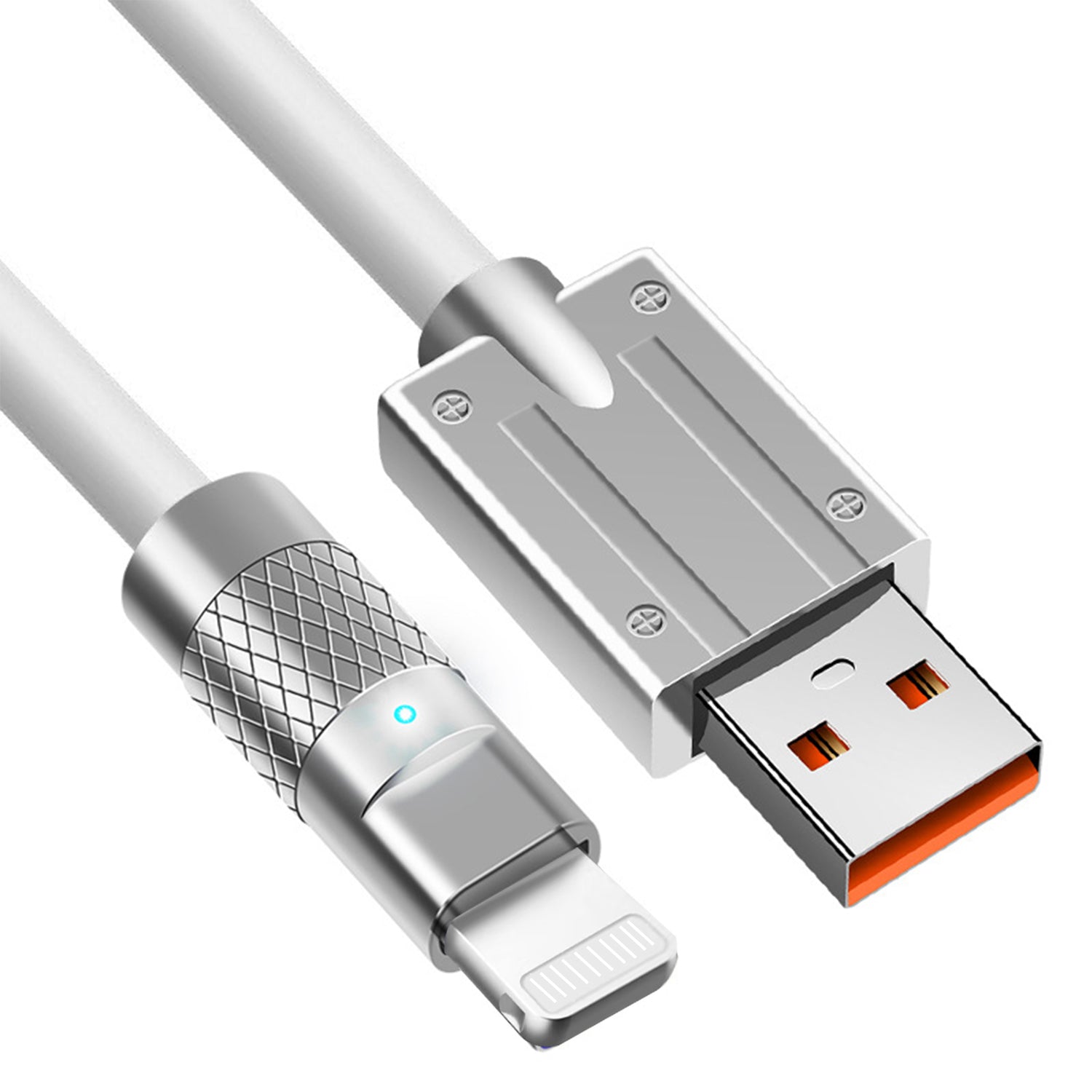 3FT USB to Lightning magnetically Fast Charge & Sync cable