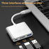 3in1 HDMI USB-C digital audio-video multi-port adpter