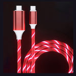 3ft Type-C to Type-C LED Fast Charging Cable