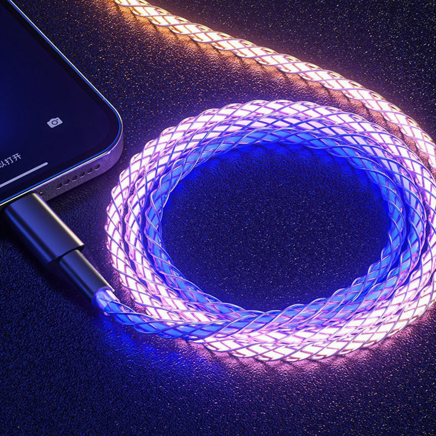 USB C to Lightning 3ft in Fast Charge Cable Use Have Different Brilliant Colors