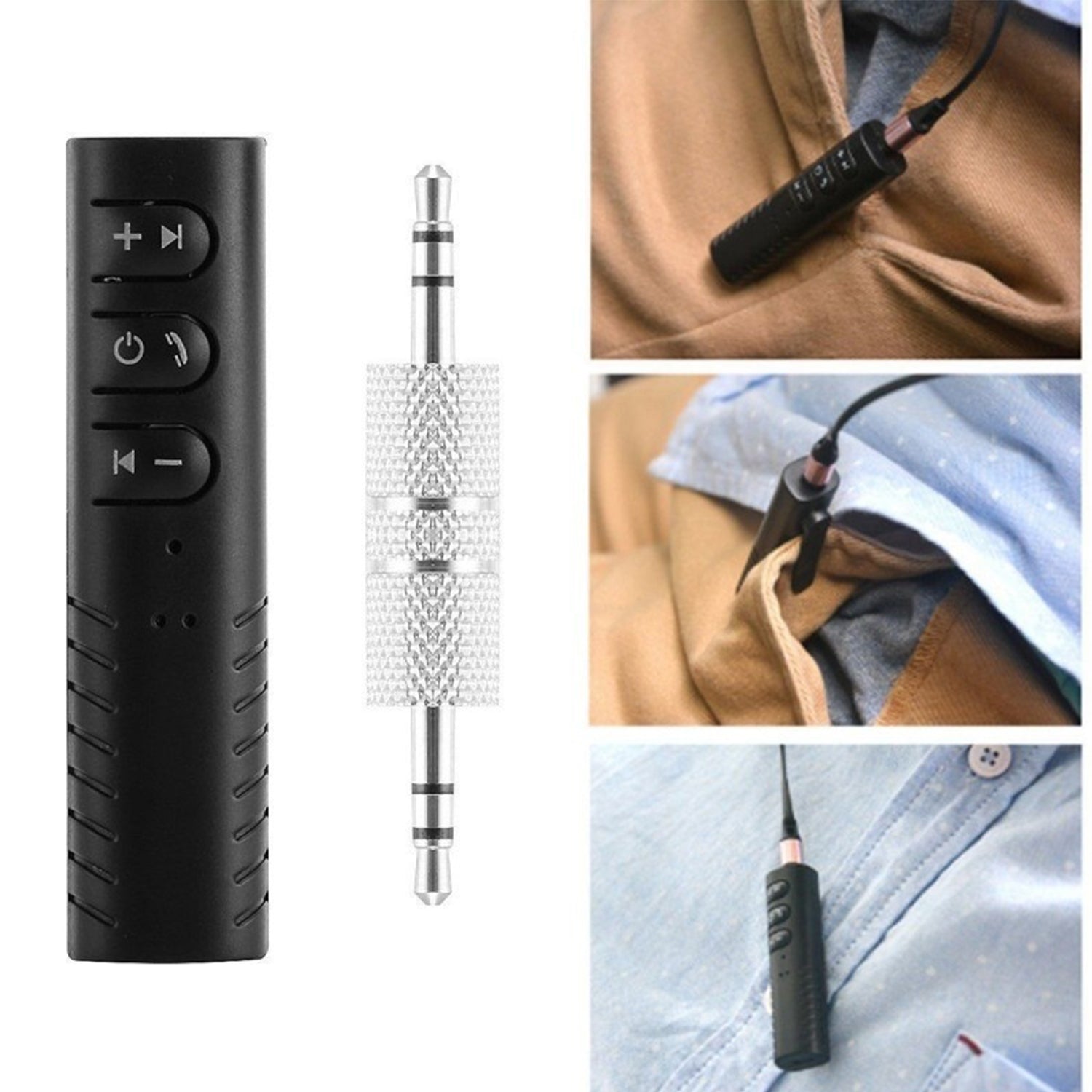 Mini Wireless Bluetooth Receiver Portable Aux Audio Receiver Adapter