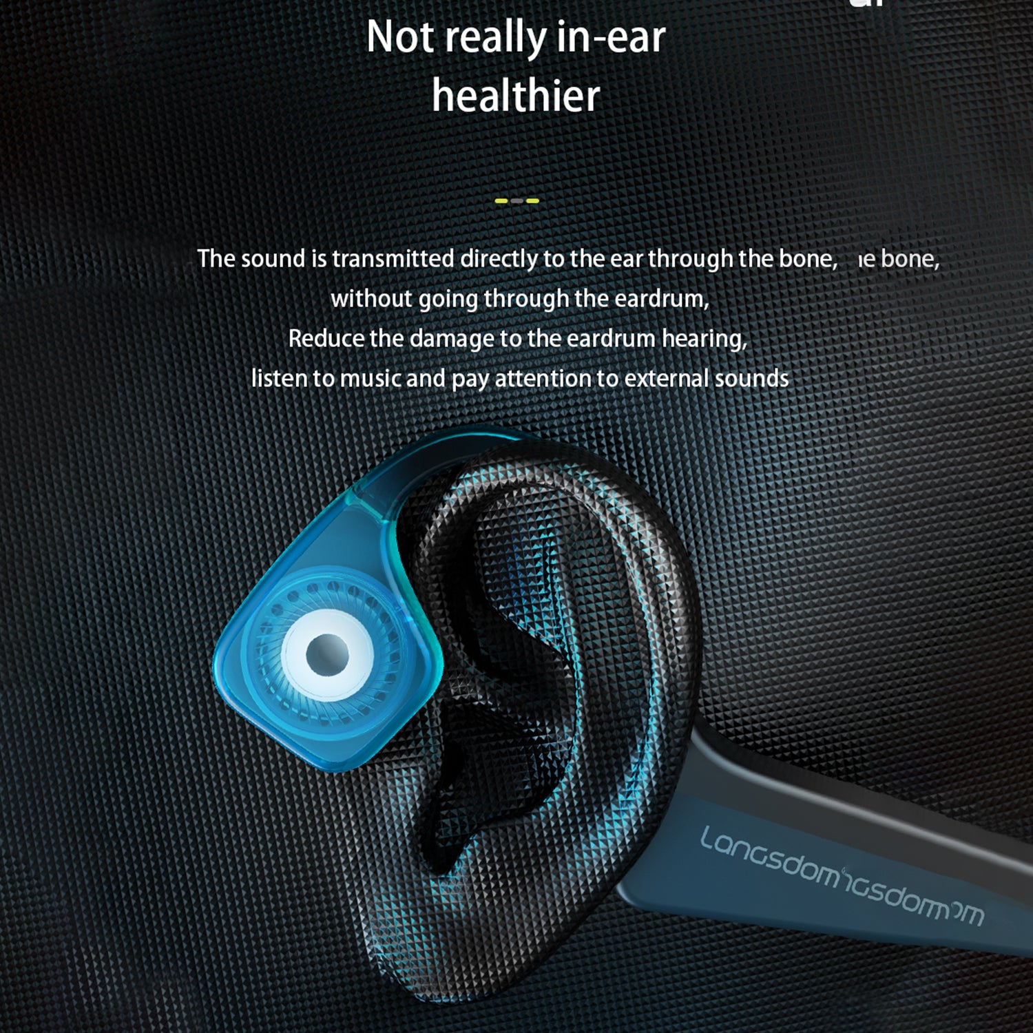 Wireless earhook Sports Running Bluetooth Earphones