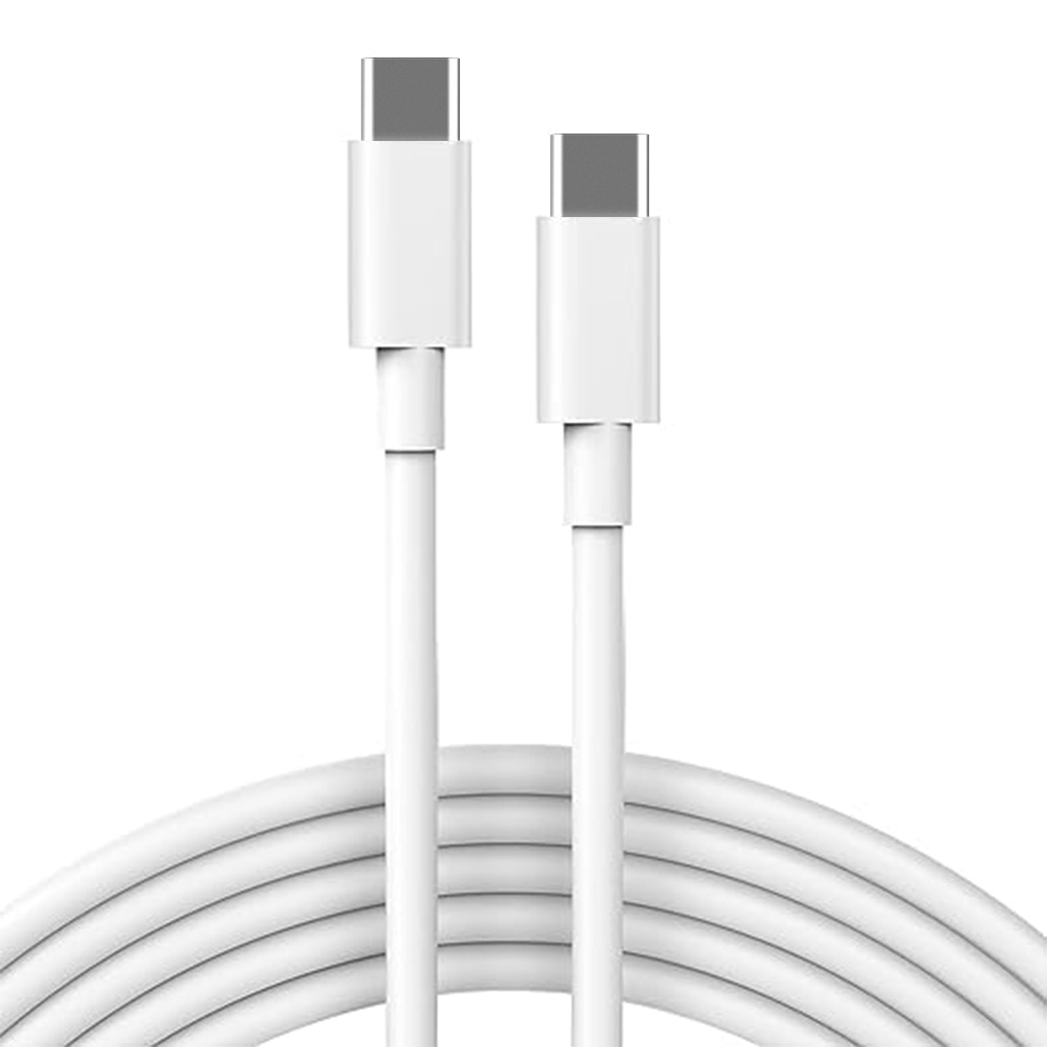 9FT USB C to USB C Fast Charging Cable for iPhone 15/15 Plus/15 Pro/15 Pro Max-White