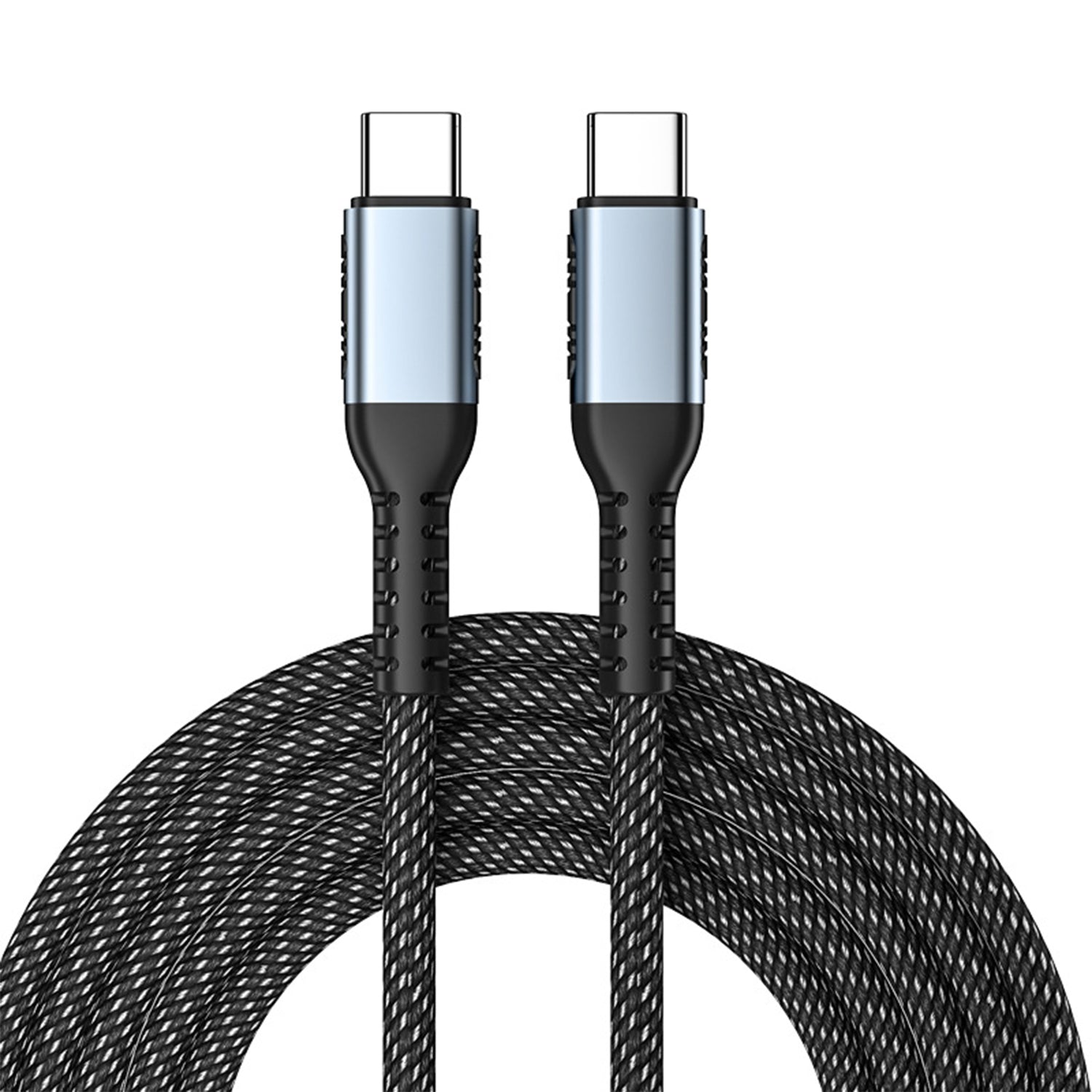 Type-C PD Fast Charging 240W Data Cable, Braided Line Durable Type-C- Type-C Port Fast Charge Cable Compatible With Laptop Xiaomi Mobile Phone Etc.