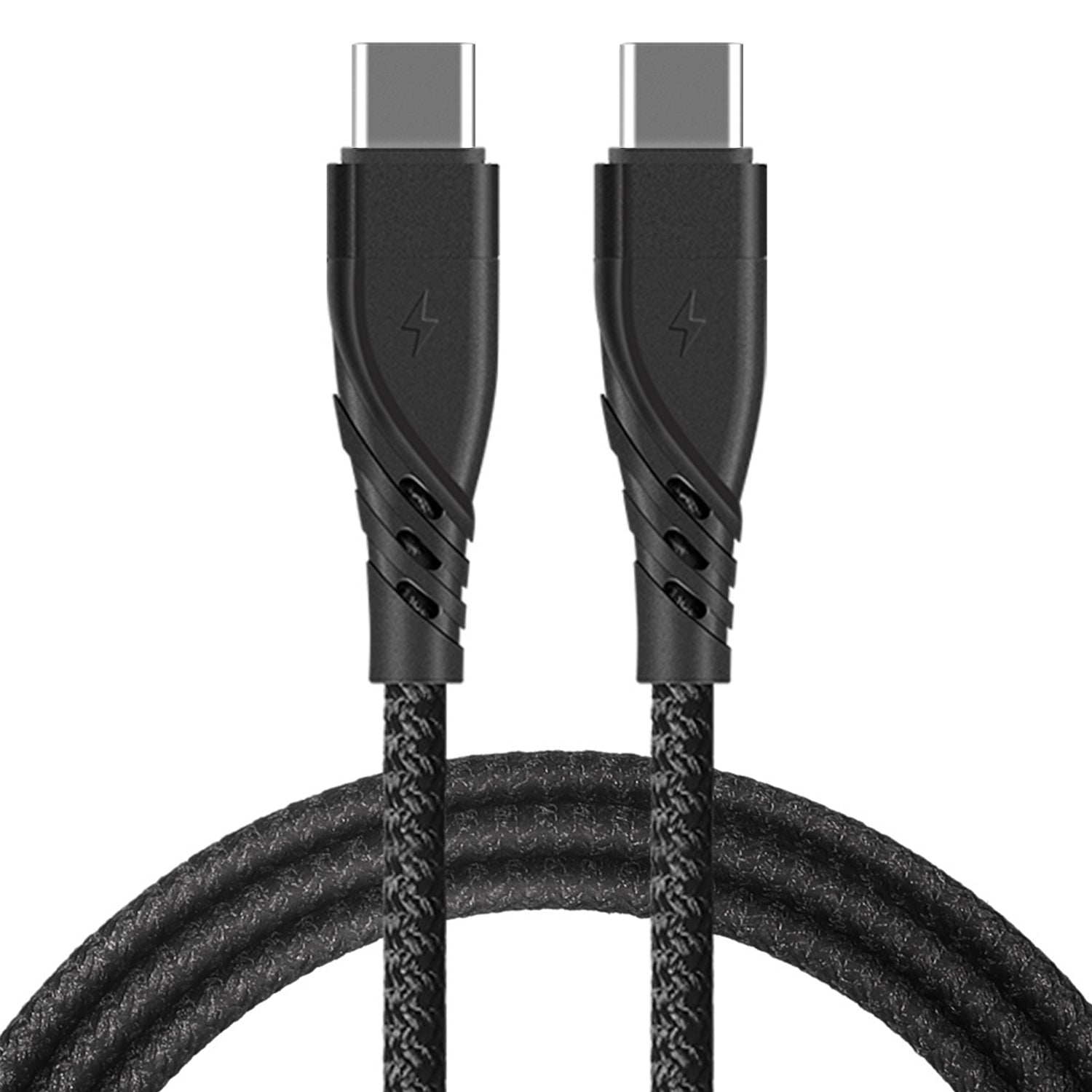 60W PD Type-C To Type-C 6FT Fast Charging Data Cable Compatible With iPhone 15 Series