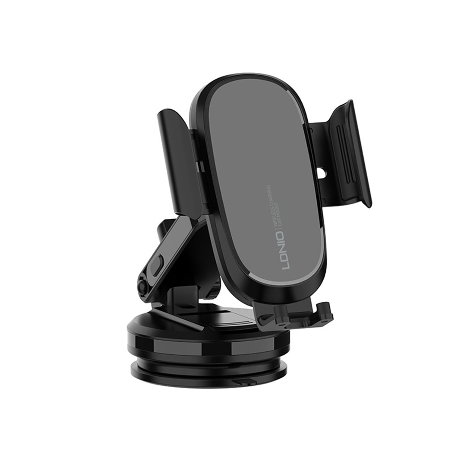 15W Car Suction Cup Mobile Phone Holder-Black