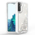 Samsung Galaxy S22 Plus Transparent Floating Glitter Heavy Duty Case