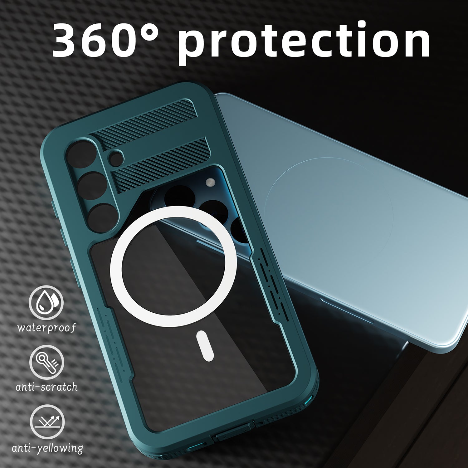 FLOLAB Camera Protectors for Samsung Galaxy S24 Plus Ultimate Protecti