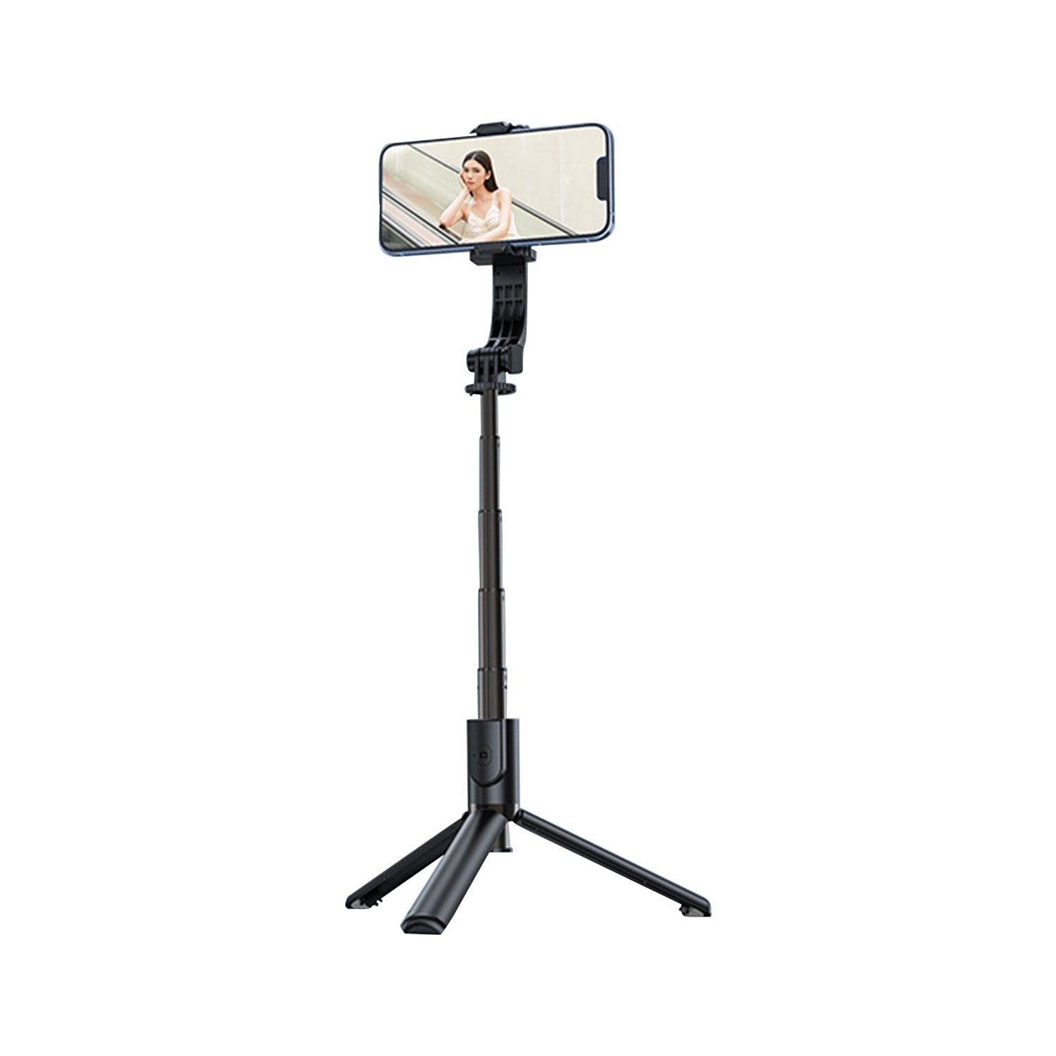 Stable tripod Bluetooth 360 degree rotation selfie timer with removable wireless remote control