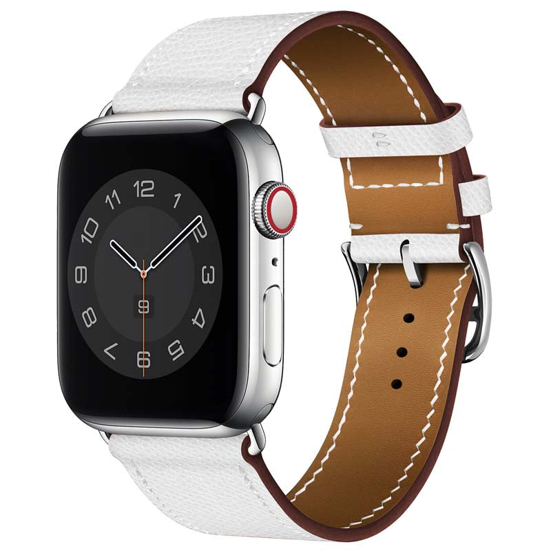 38/40/41mm Color series leather strap suitable for Apple watch8/7/6/SE/5/4/3/2/1