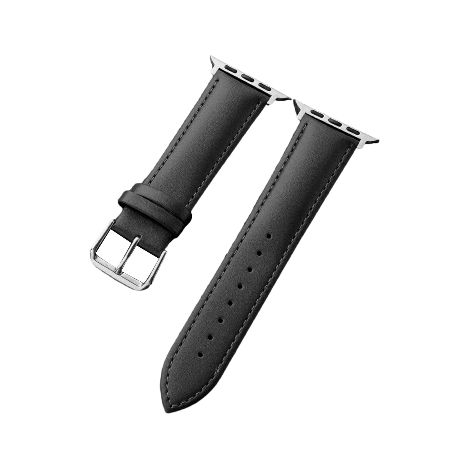 42/44/45/49mm Apple Watch Plain Leather Strap Series 9/SE/7/6/5/4/3/2/1