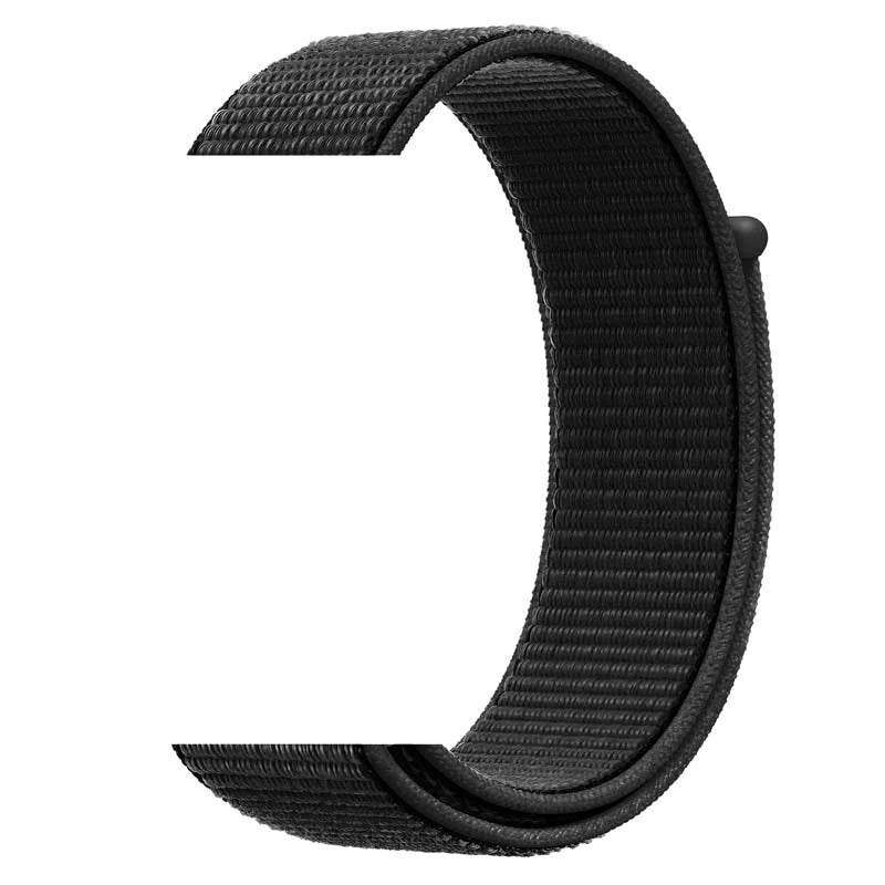 38/40/41mm Adjustable fine woven nylon sport loop Fine woven nylon sport loop strap, Esuitable for Apple Watch series SE/7/6/5/4/3/2/1