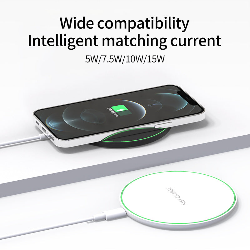 15W ultra-thin round wireless charger