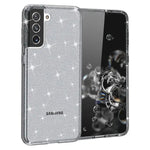 Shiny Transparency Phone Case for Samsung Galaxy S21 Plus