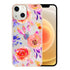 iPhone 14 Plus TPU painted fashion flower case