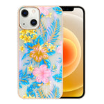 iPhone 14 Plus TPU painted fashion flower case
