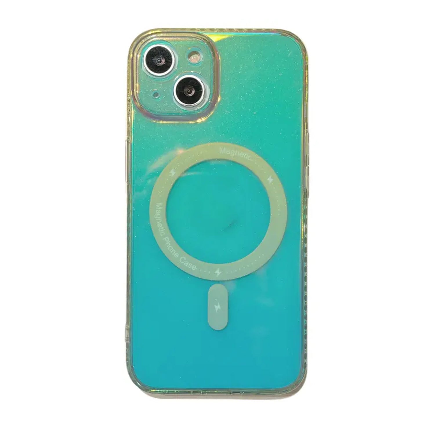 iPhone 14/13 Fashion Gradient Light and Shadow Magnetic Case