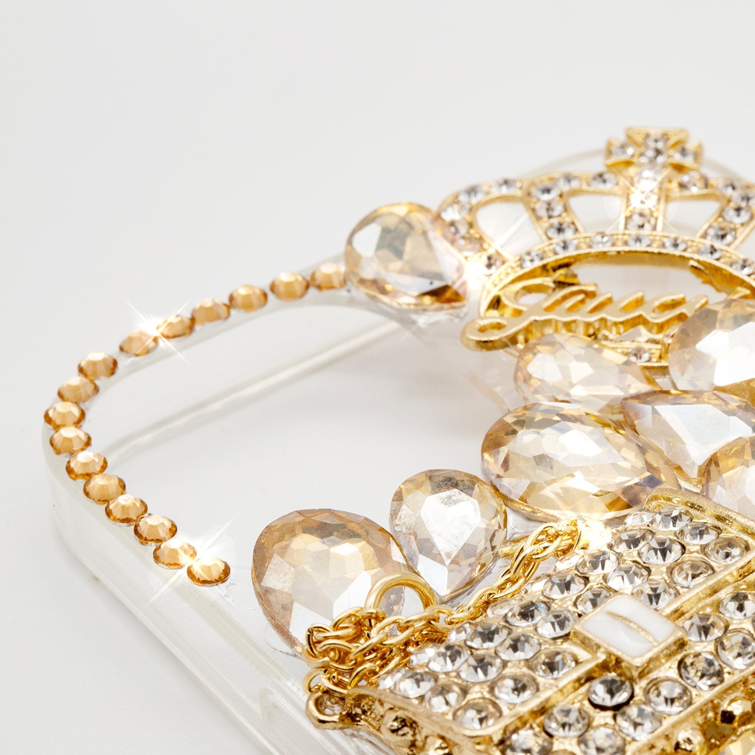 iPhone 14 Pro 3D diamond luxury bling bling TPU case