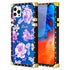 iPhone13 Pro Max TPU Blue Light Effect Luxury Small Rose Fashion Case