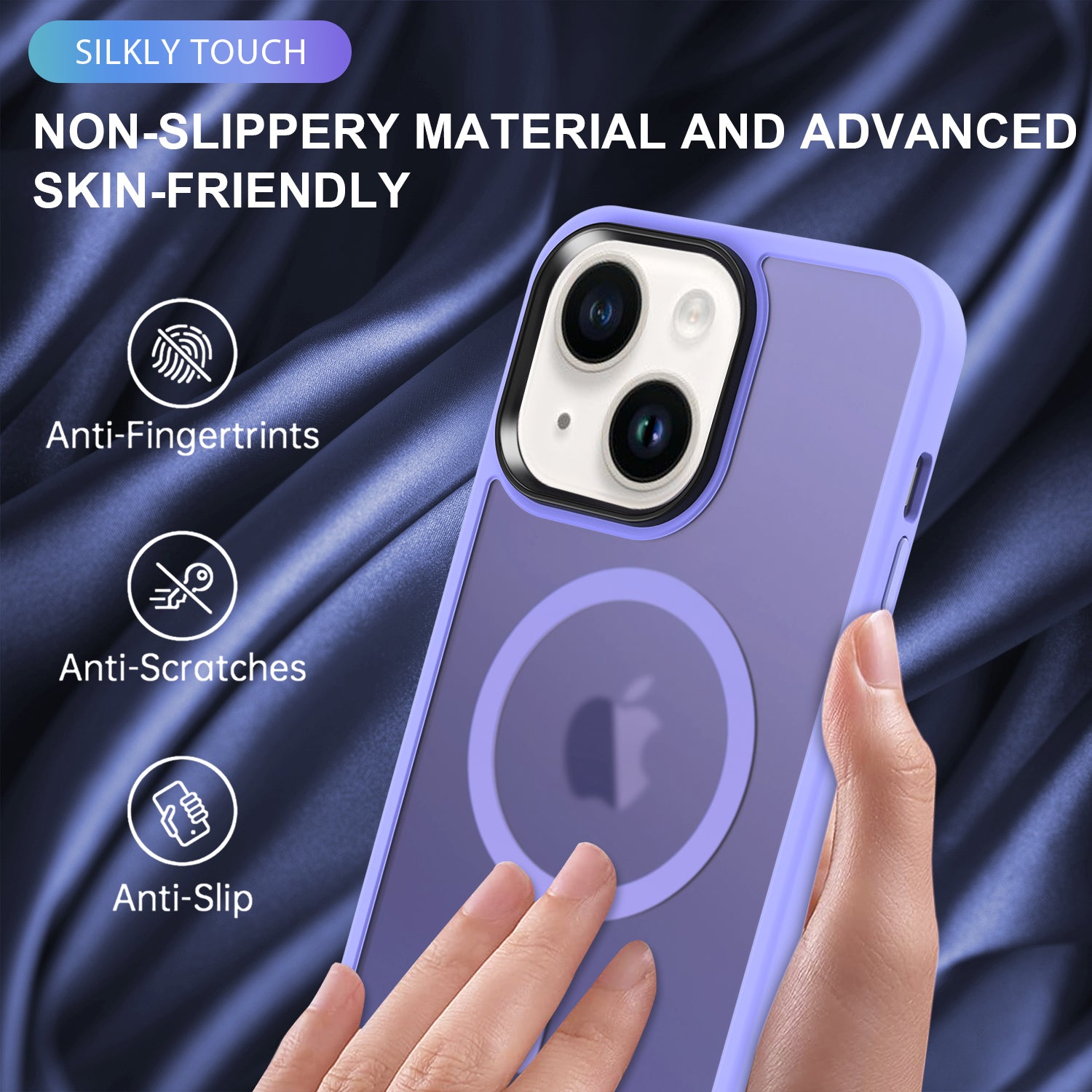 iPhone 14 Plus Shockproof With Magnetic Cover Case