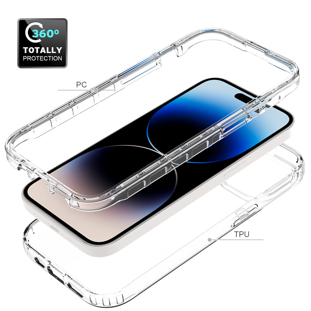 iPhone 15 Plus HD Gradient Transparent Case