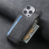 iPhone 15 Pro Max Magsafe Wireless Zippered Leather Case