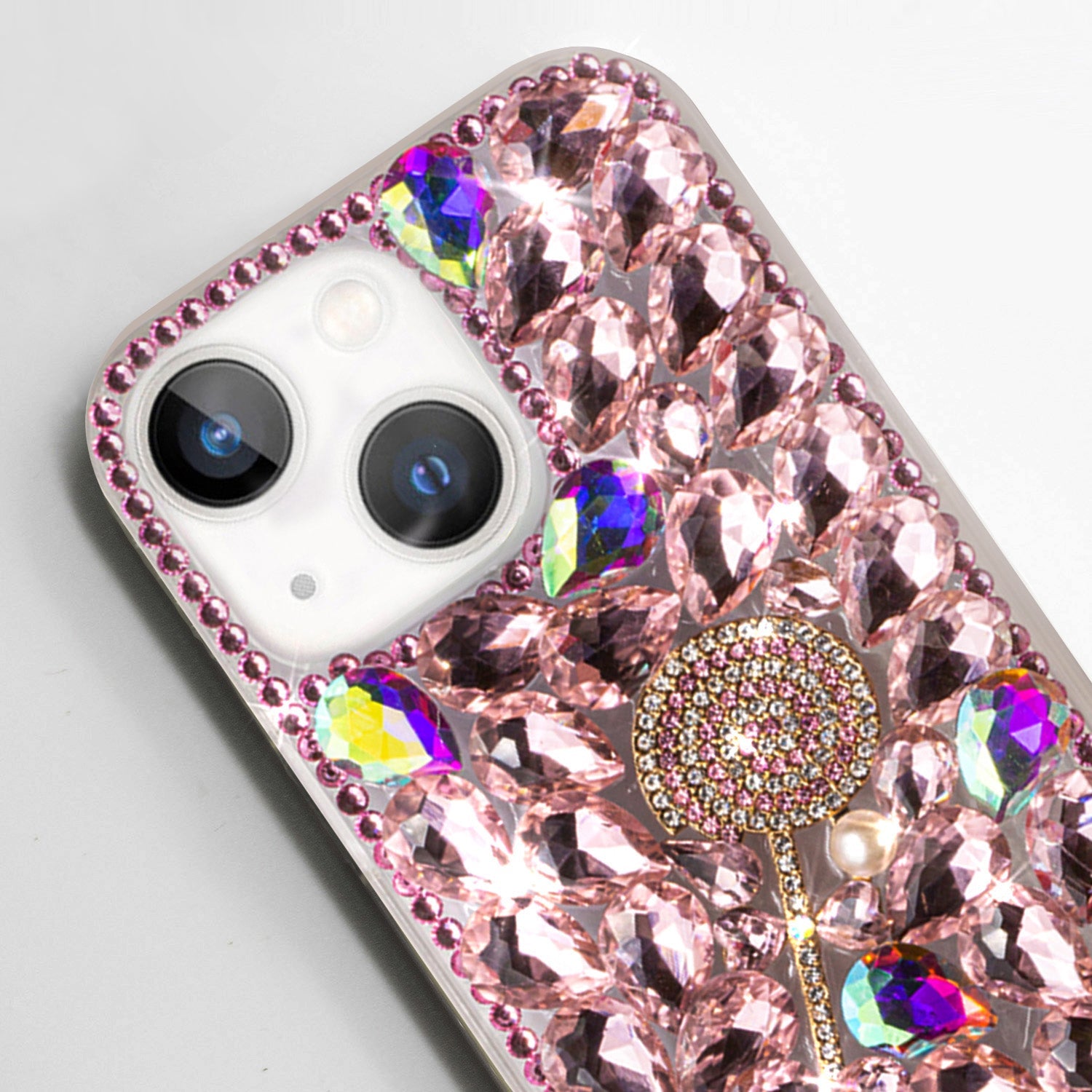 iPhone 13 3D diamond luxury bling bling TPU case