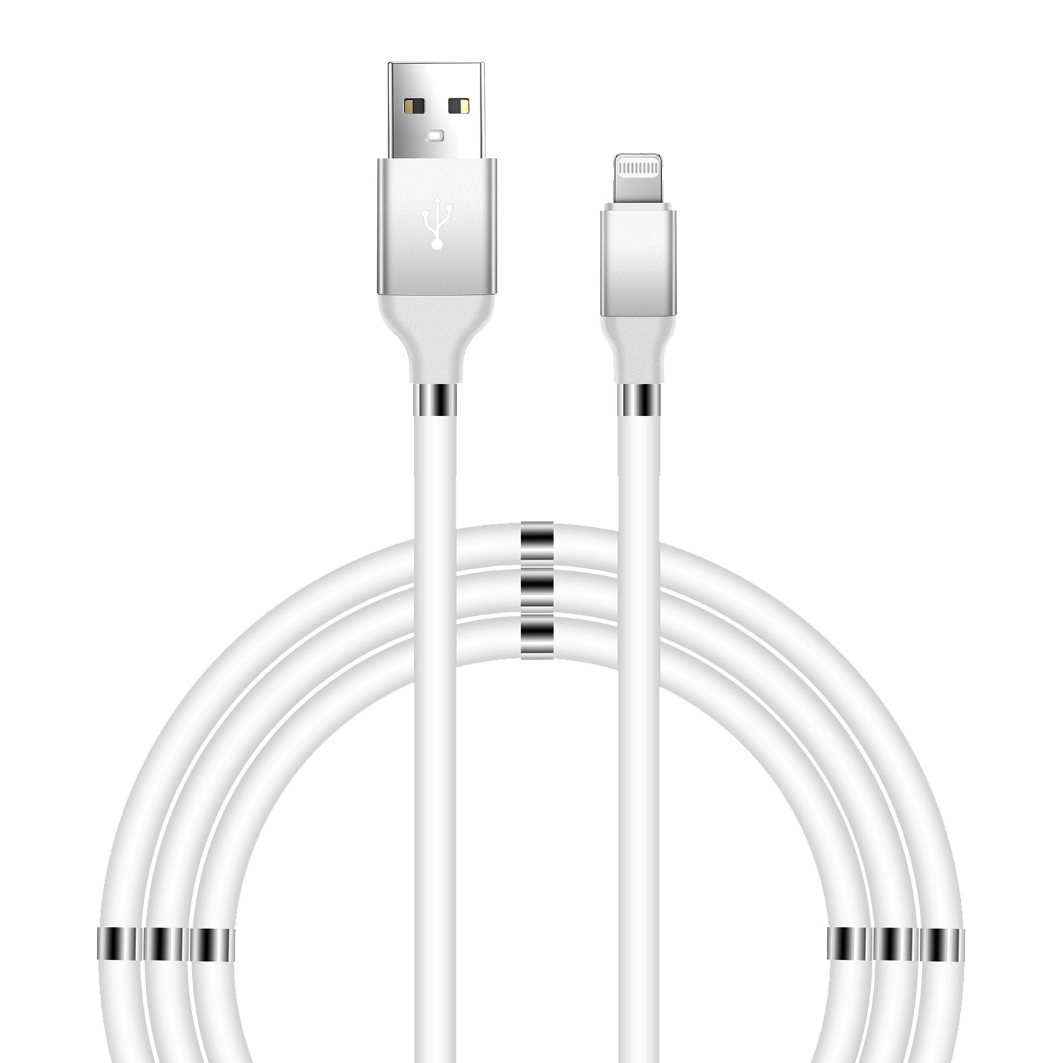 3 Feet USB to lightning magnetically fast charge & Sync cable