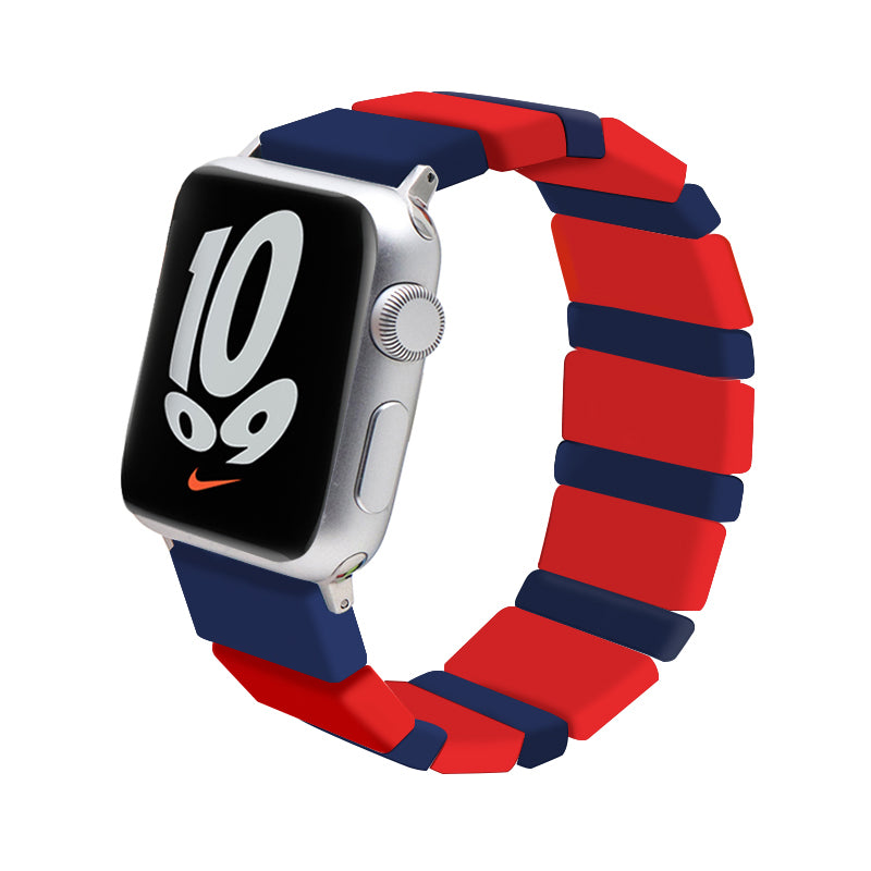 38/40/41mmColor soft silicone strap, suitable for Apple Watch series SE /7/6/ 5/ 4