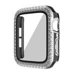 44mm 2 in 1 Diamond Bumper Case with Screen Protector for Apple Watch 6/5/4/3/2/1