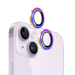 iPhone 14 Lens Protective Metal Ring with Tempered Glass