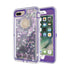 Apple iPhone 8 / 7 Plus Transparent Floating Glitter Heavy Duty Case Compatible