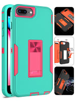 iPhone  6/7/8 Plus(5.5'') Kickstand fully protected heavy-duty shockproof case