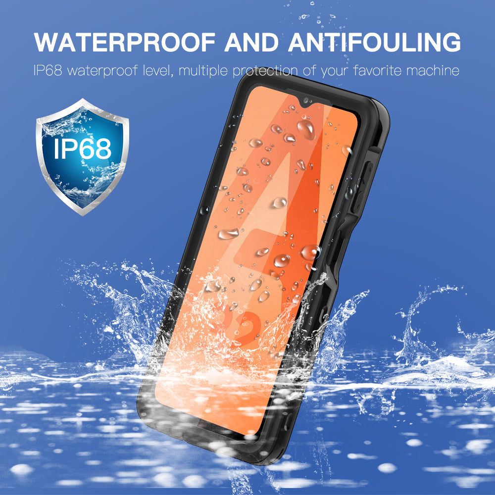 Waterproof case for Samsung Galaxy A32-Black