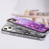 iPhone 13 mini Diamond inlaid on both sides, colorful butterfly quicksand  case