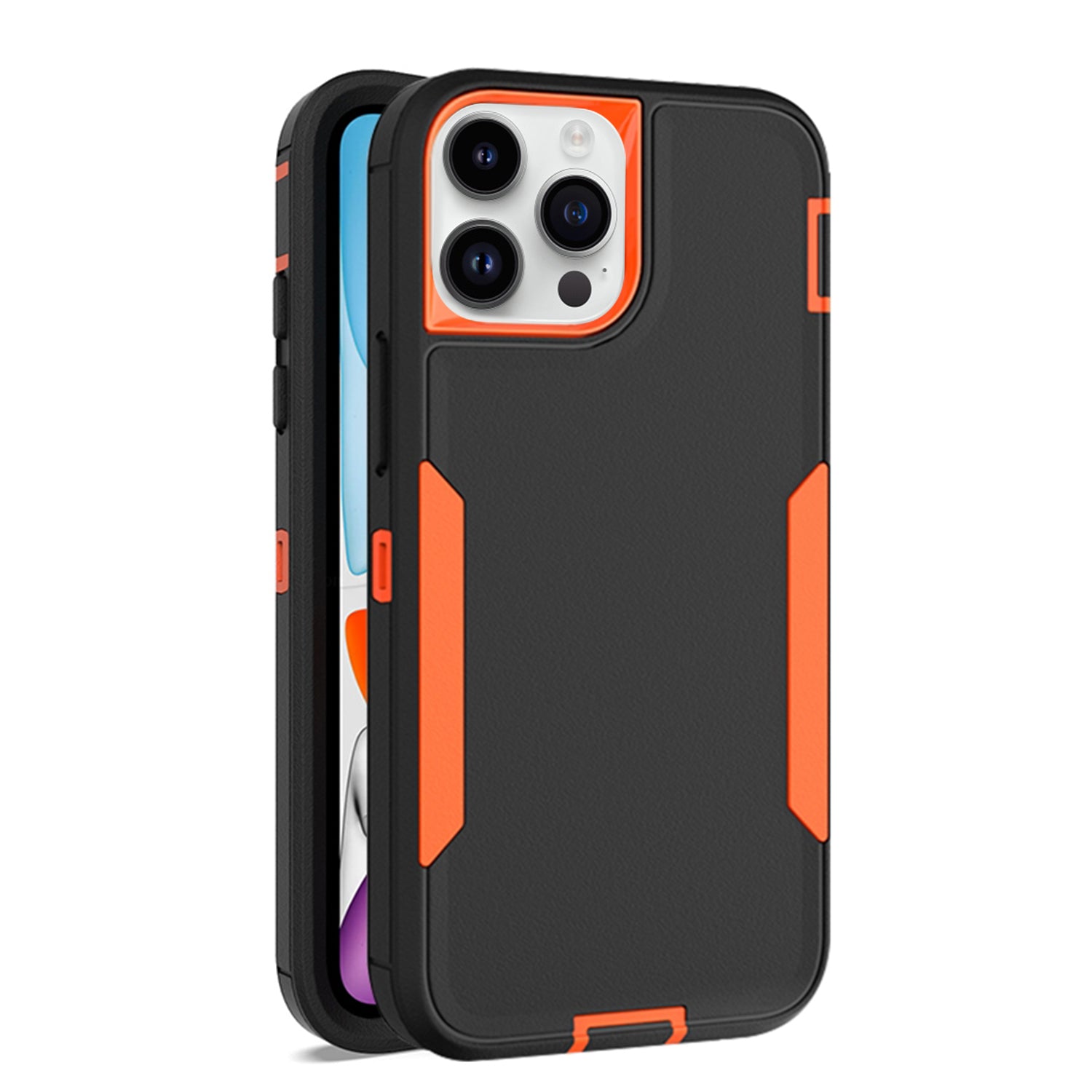 iPhone 13 Pro Max Adsorbable  fully protected heavy-duty shockproof housing case