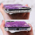iPhone 13 Pro Diamond inlaid on both sides, colorful butterfly quicksand  case