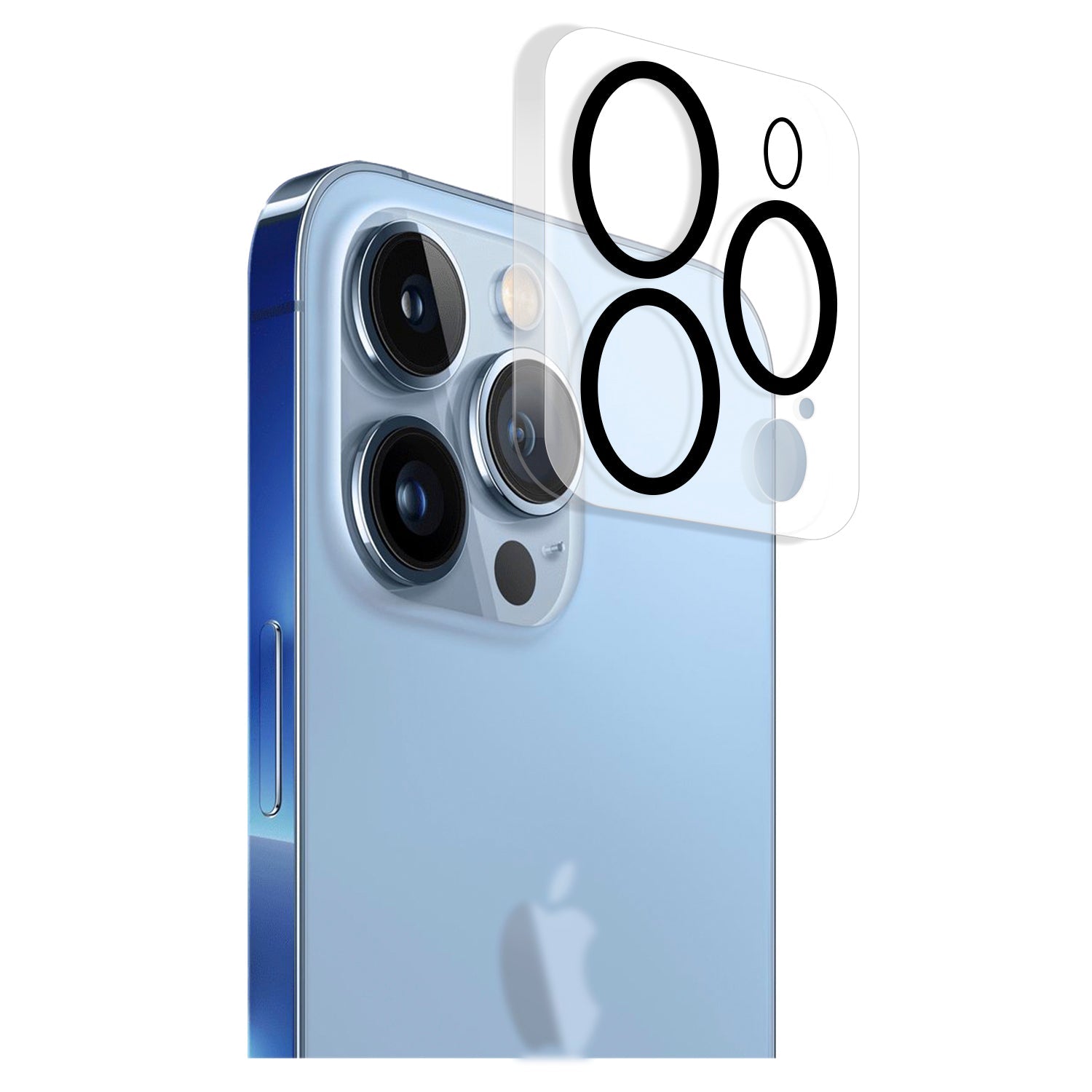 Camera Tempered High Definition Camera Lens Protector for iPhone 14 Pro-Clear