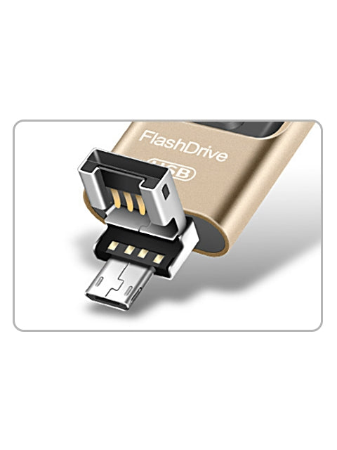 32GB 3 in 1 i Flash Drive for Apple iOS Devices & Android & Computers