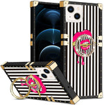 iPhone 13 TPU luxury fashion case with kickstand case