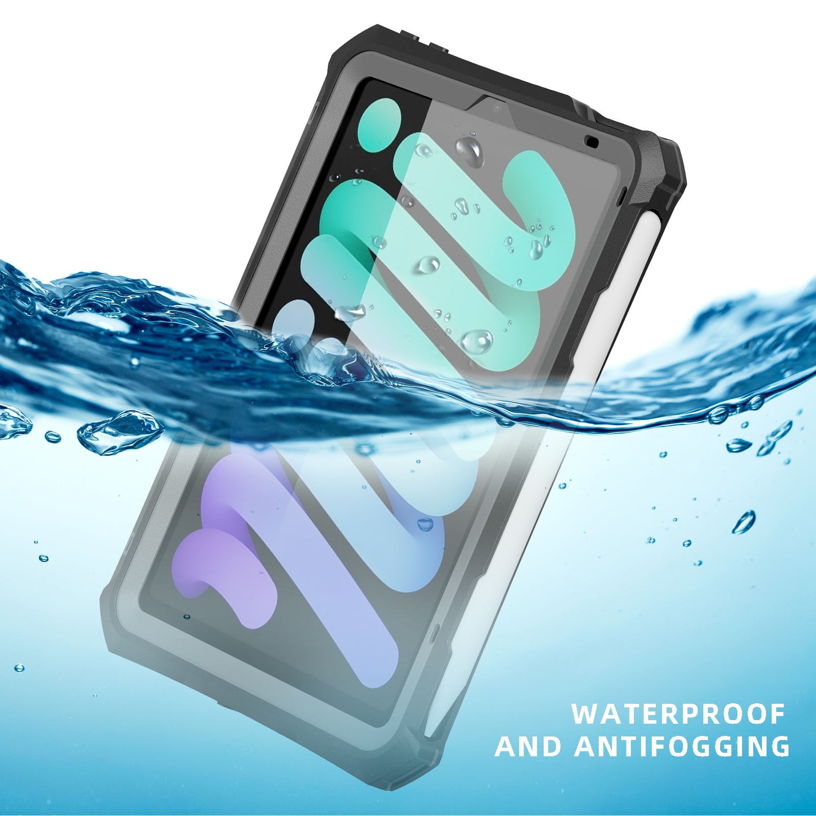 iPad mini 6 Fall and dust prevention waterproof  case