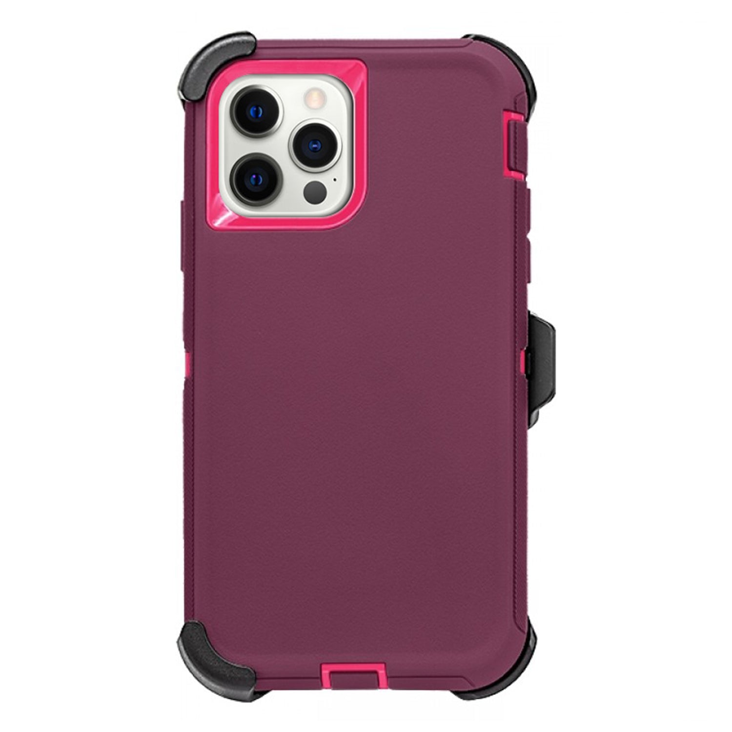 Designed for iPhone 11 Silicone Case, Protection Shockproof Dropproof  Dustproof Anti-Scratch Phone Case Cover for iPhone 11, Hot Pink