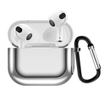 TPU electroplated protective cover for apple AirPods 3