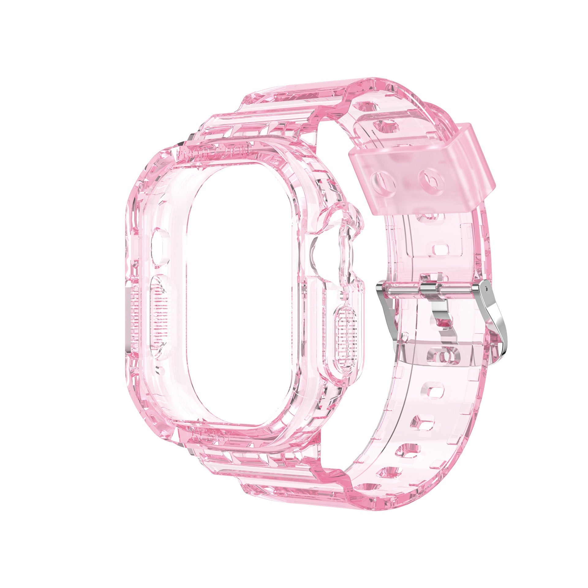 49mm Glacier transparent jelly strap,Esuitable  for Apple Watch series Ultra