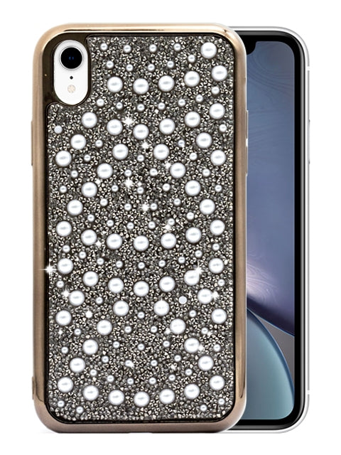Pearl and diamond case for iPhone XR(6.1'')