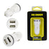 2.4A 2 Port Dual USB Car Adapter for Mobile Phones